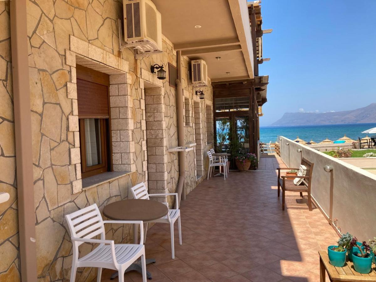 Molos Beach Rooms Kíssamos Dış mekan fotoğraf