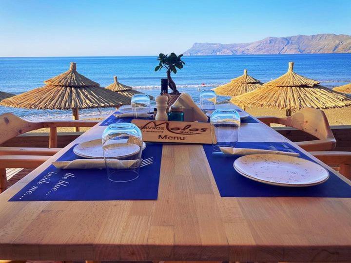Molos Beach Rooms Kíssamos Dış mekan fotoğraf